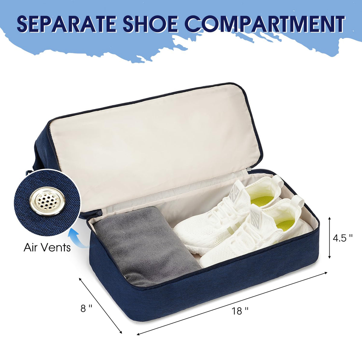 Personal Item Travel Bag, Carry On Weekender Bag for Women