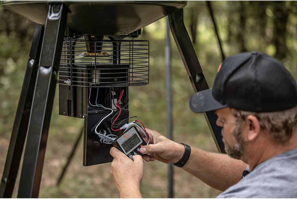 Trophy Hunter 12V Digital Feeder Kit | Weather-Resistant Durable Easy-to-Use Digital Power Control Unit for Hunting