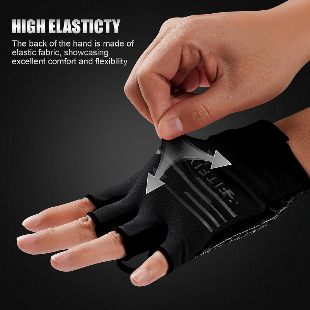 Cycling Gloves Bike Gloves for Men/Women Half Finger Biking Gloves Exercise Workout Gloves Suitable for Outdoor