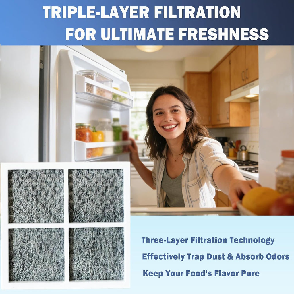 Refrigerator Air Filter Fit for LG LFX28968SB, LRFXC2606S, LFXS29766S