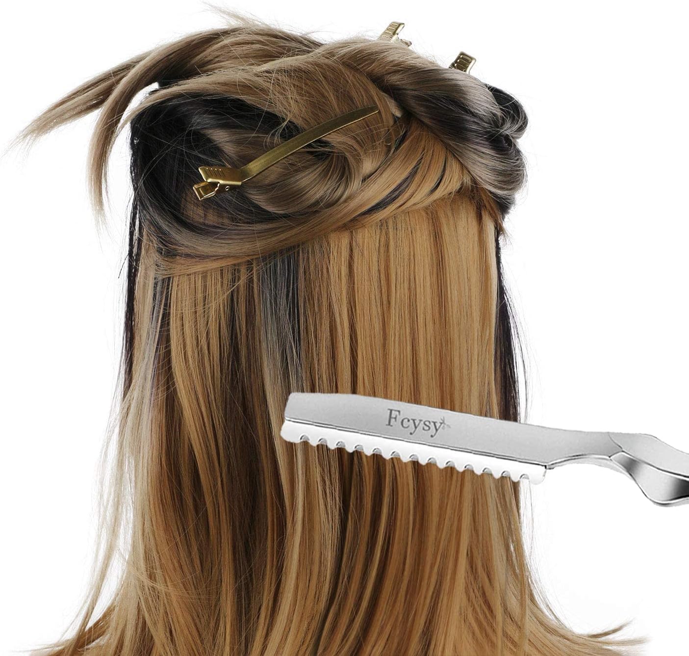 Professional Barber Scissors - Thinning Shears for Men & Women, Salon Hair Trimming Kit with Scissors Set