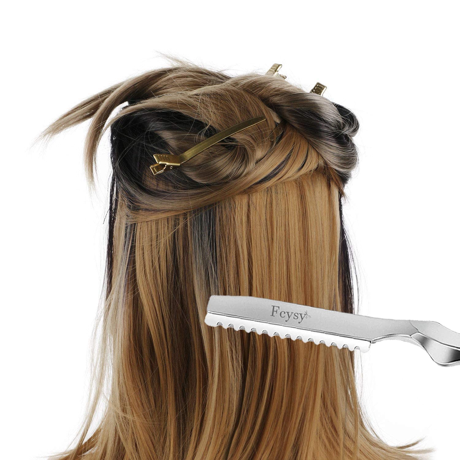 Professional Hair Cutting Scissors Thinning Shears Kit, Barber Haircut Shears Texturizing Scissors Set, Hair Trimming