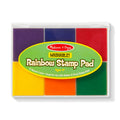 Rainbow Stamp Ink Pad 6 Washable Colors