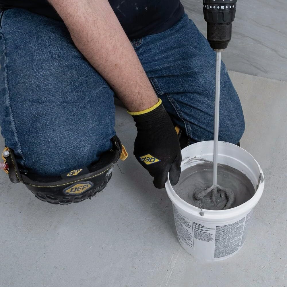 61210 16 in. Steel Universal Thinset and Grout Mixing Paddle for Cordless and Corded Drills