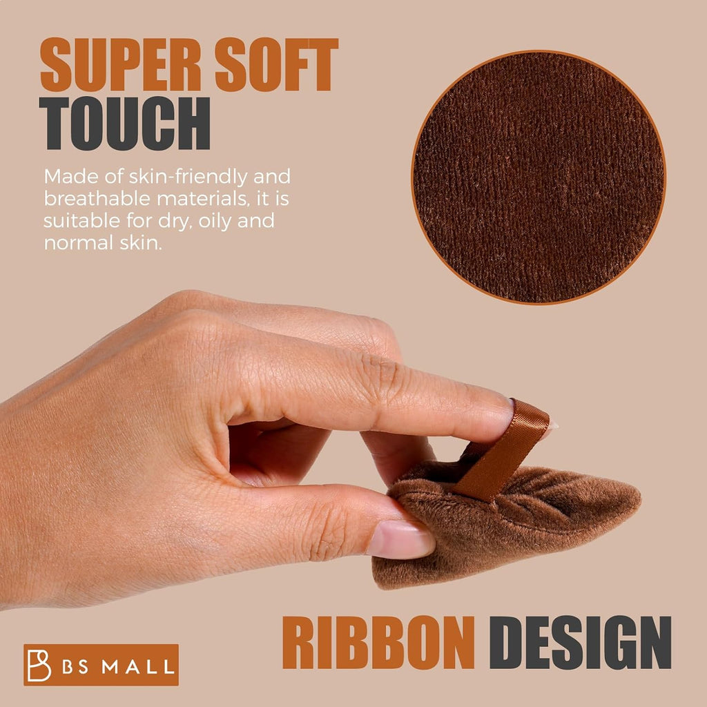 Travel Makeup Brush Set BS-MALL Ultra-Soft Synthetic Bristles Eyeshadow Brush, Foundation Brush for Liquid Makeup