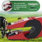 Livestock Ear Tag Pliers Animal Universal Ear Tagger Tool with Spare Pins