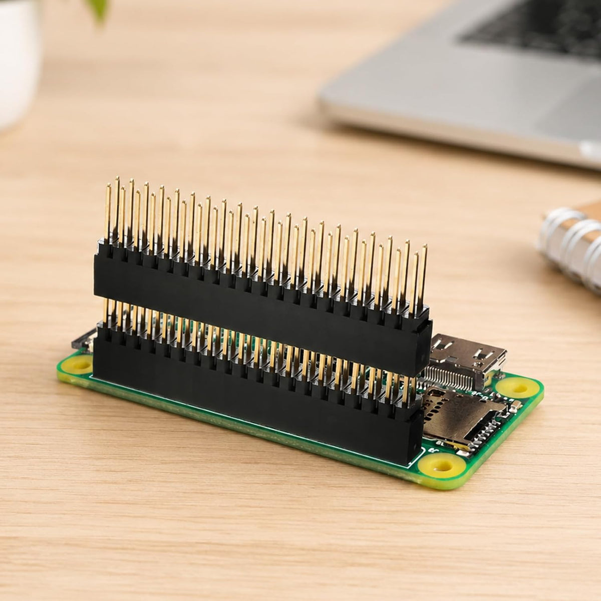 8 Pcs 2x20 (40 Pin) Extra Tall Female Header, 0.1 Inch Pitch Stacking Header for Pin Headers Socket 0.47in Needle Length