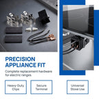 Mobestech 330031 Range Receptacle Kit 1.97X1.18X0.79in