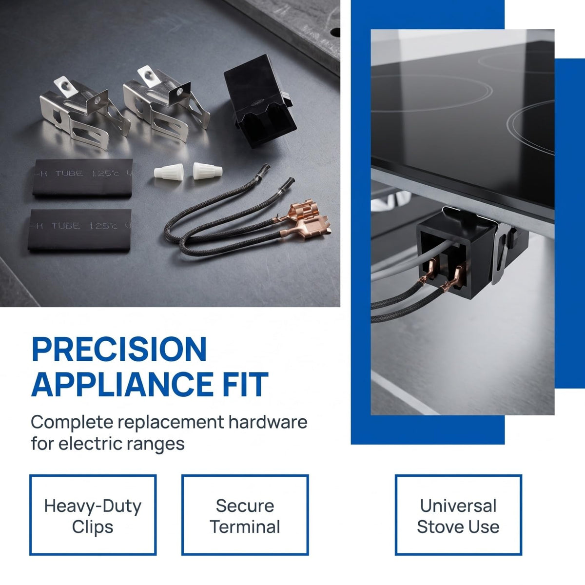 Mobestech 330031 Range Receptacle Kit 1.97X1.18X0.79in