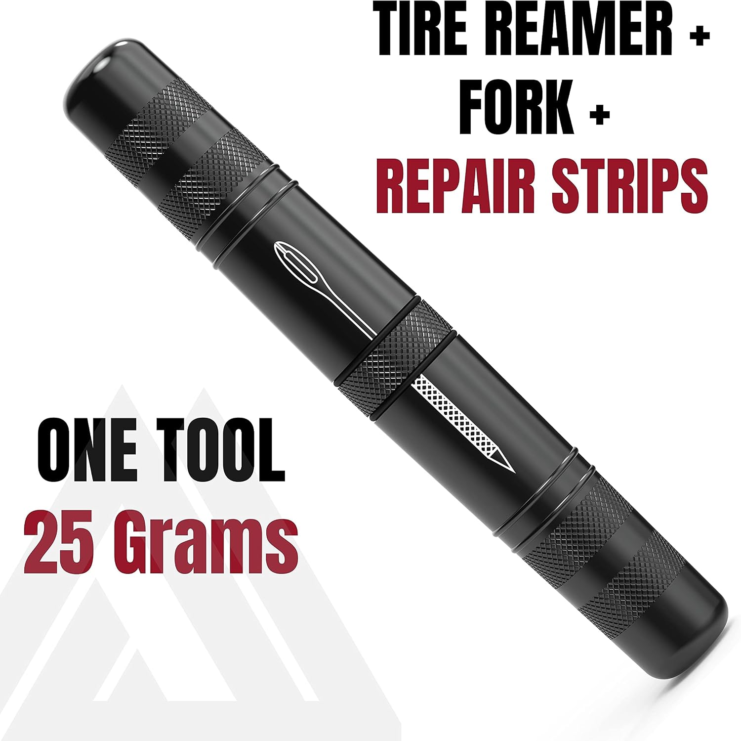 Tubeless Tire Repair Kit for Bikes 8 Colors! Fixes Mountain Bike and Road Bicycle Tire Punctures