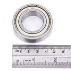 XIKE 6005ZZ Shielded Deep Groove Ball Bearings, 25x47x12 mm, 6-Pack