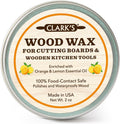 Wood Butter Cutting Board Wax, 2 oz - Citrus Scent - Food Safe