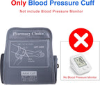 Extra Large Blood Pressure Cuff, Compatible with Most Monitors, ARM Blood Pressure Replacement Cuff with 8
