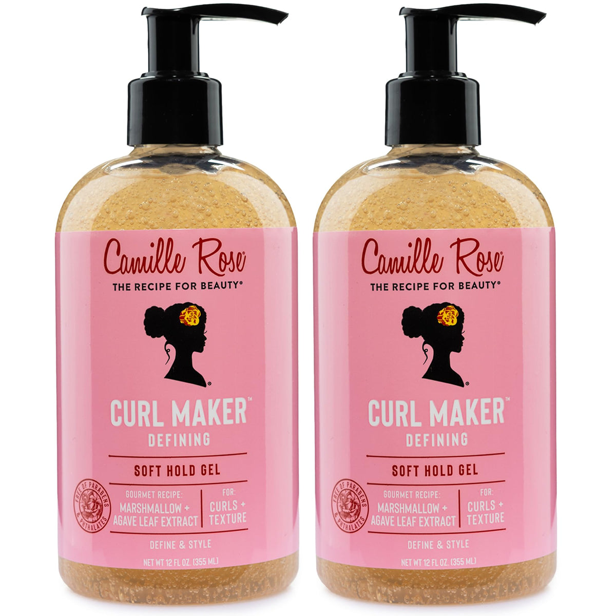 Curl Maker Curl Defining Gel, Soft Hold, 2-Pack, 12 Oz Ea