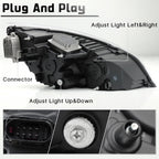 LED Headlights Assembly Fit for Freightliner Cascadia 2018-2024 Pair
