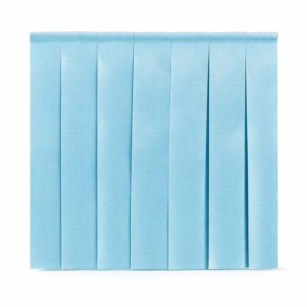 Glownary Dishwasher Curtain for Jackson Dishwasher, 20 1/2" x 19", Blue, Made in America