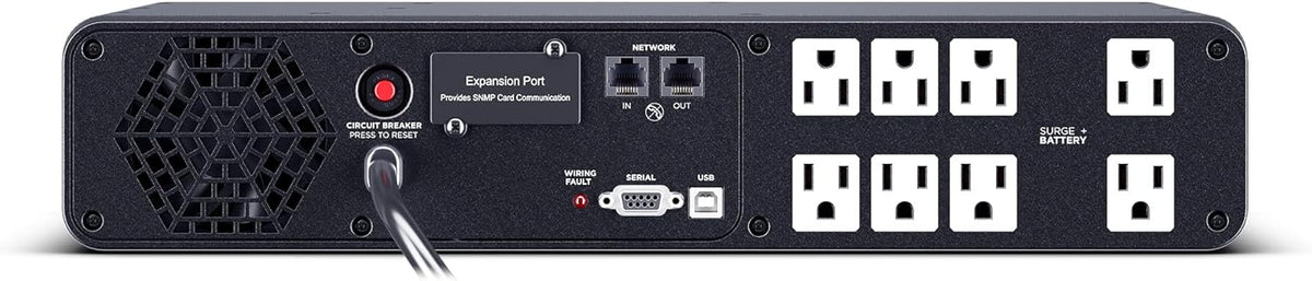 CyberPower CP1500PFCRM2U PFC Sinewave UPS Battery Backup