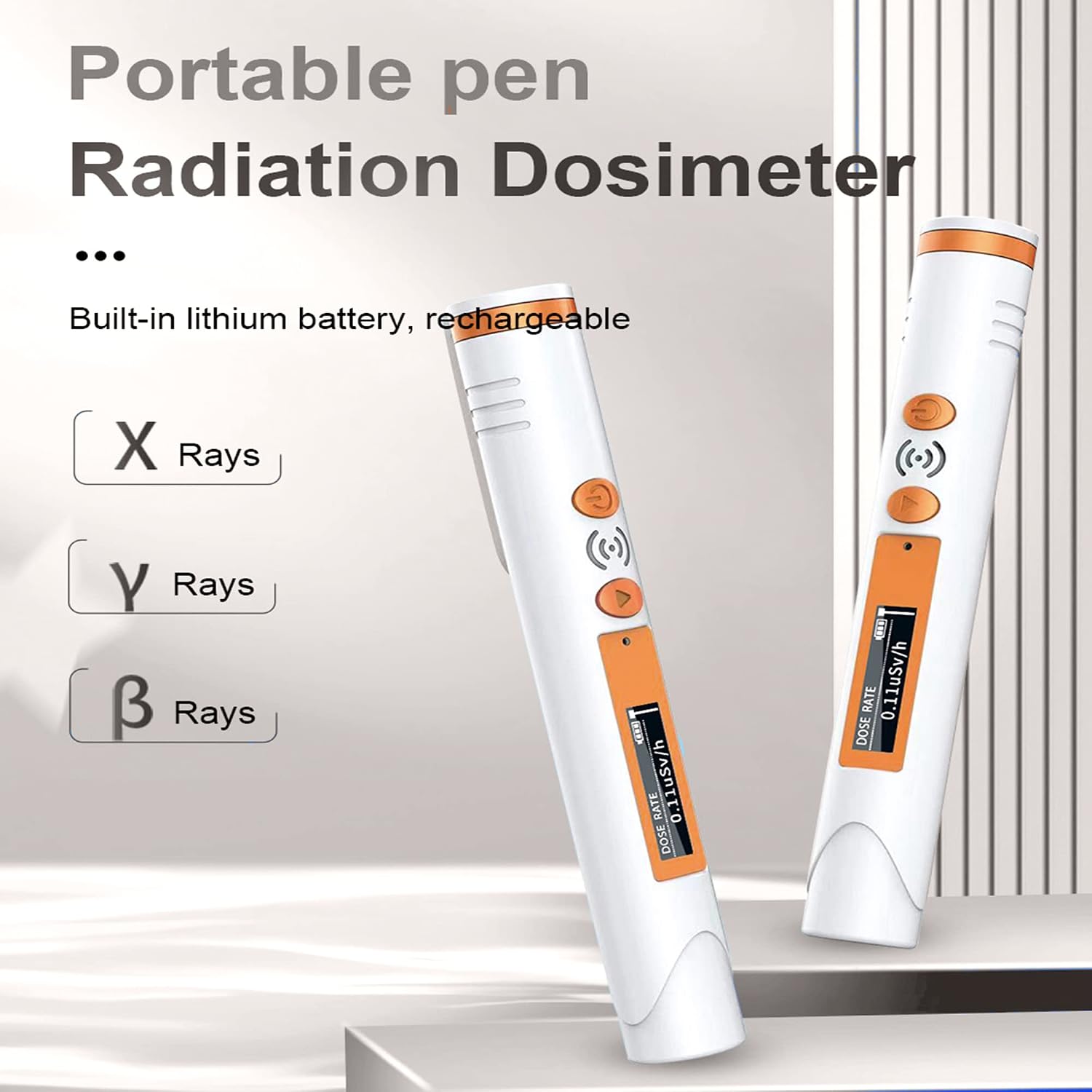 Geiger Counter, Personal Radiation Detector Nuclear Dosimeter Emf Radiation Meter Nukalert Micro Beta Gamma X Ray