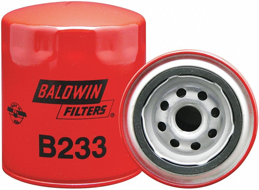 Baldwin Filters B233 Oil Filter, Spin-On, Full-Flow