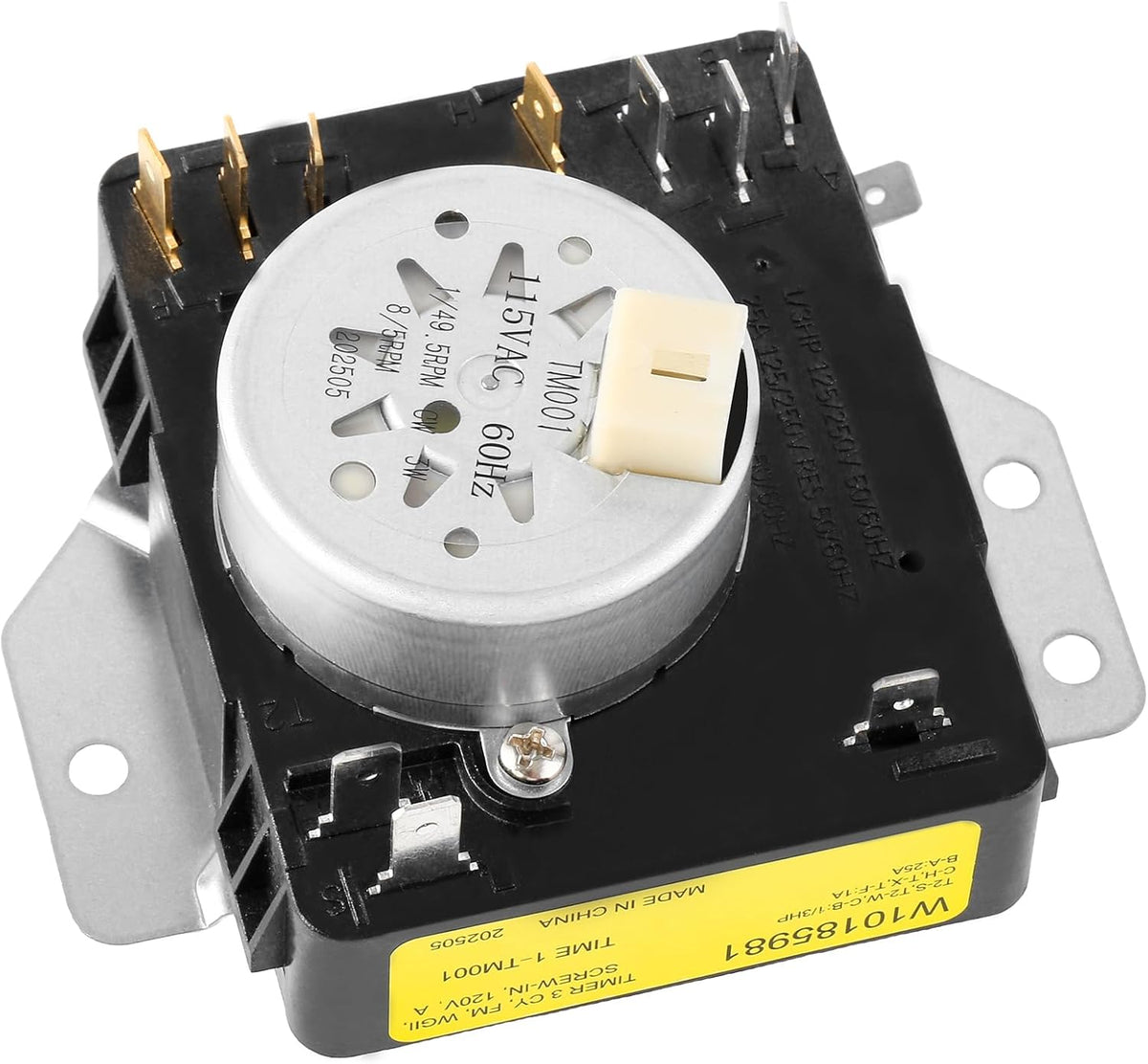 W10185981 WGD4815EW2 MGDC215EW2 MGDC300BW1 WGD4800XQ4 Dryer Timer
