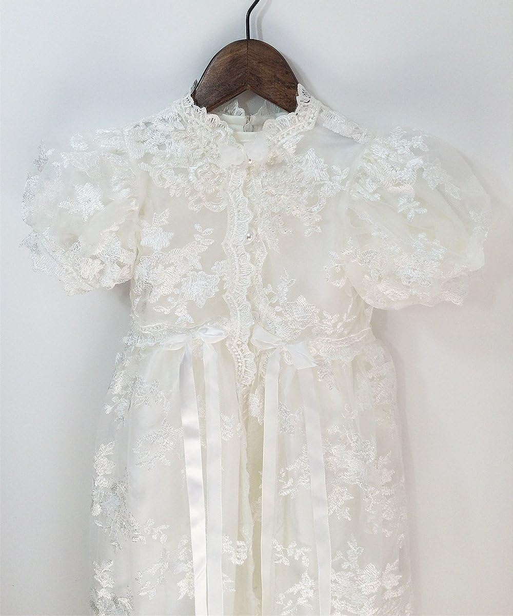 Lace Christening Gowns Baby Baptism Dress Newborn Baby Dress