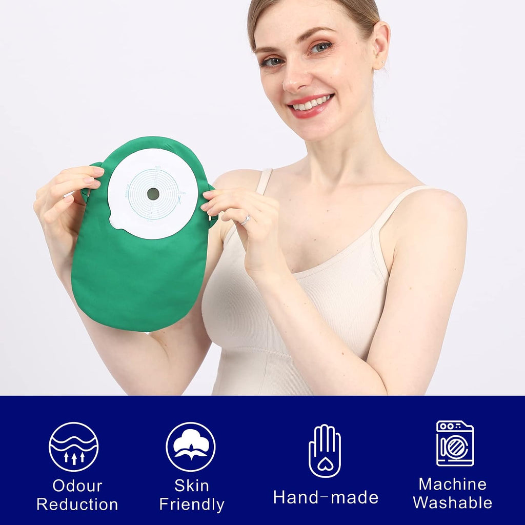 Ostomy Pouch Colostomy Bag Cover -3 Pieces