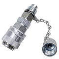 ackacoo G1/8 Quick Connect Coupler Coupling for Cat J-ohn D-eere Excavator