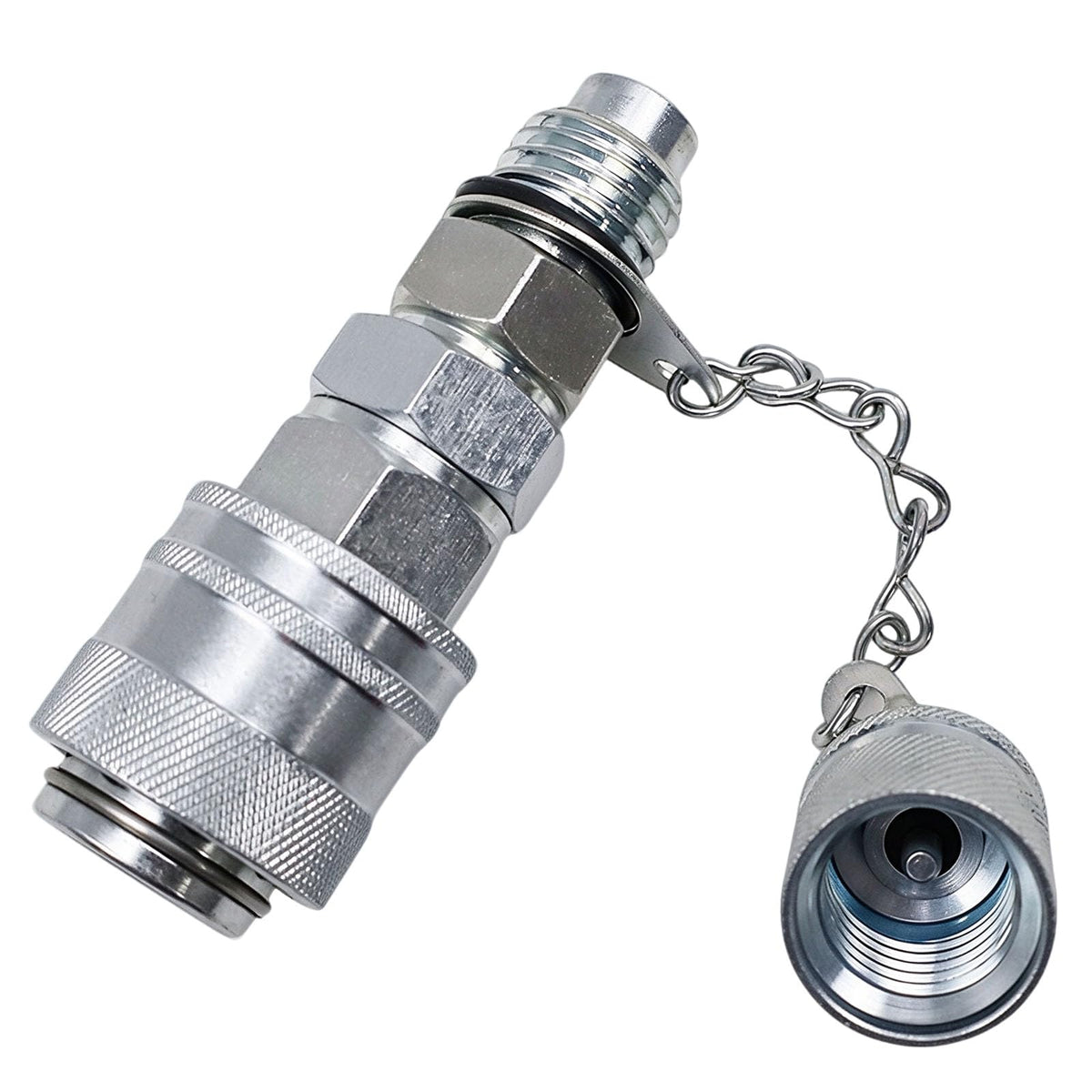 ackacoo G1/8 Quick Connect Coupler Coupling for Cat J-ohn D-eere Excavator