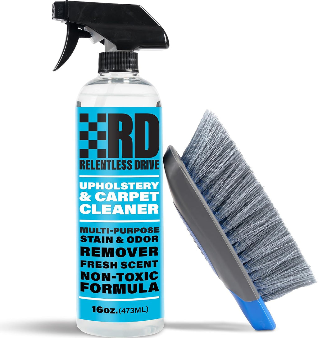 Car Carpet & Upholstery Cleaner Kit – Seat Cleaner | Car seat shampoo, upholstery stain remover, carpet cleaning kit