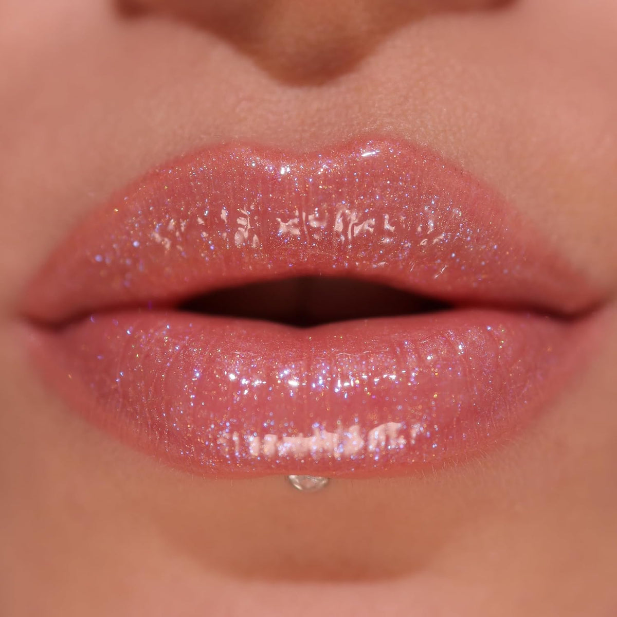 Revolution Pout Bomb Shimmer Lip Gloss, Glimmer Nude