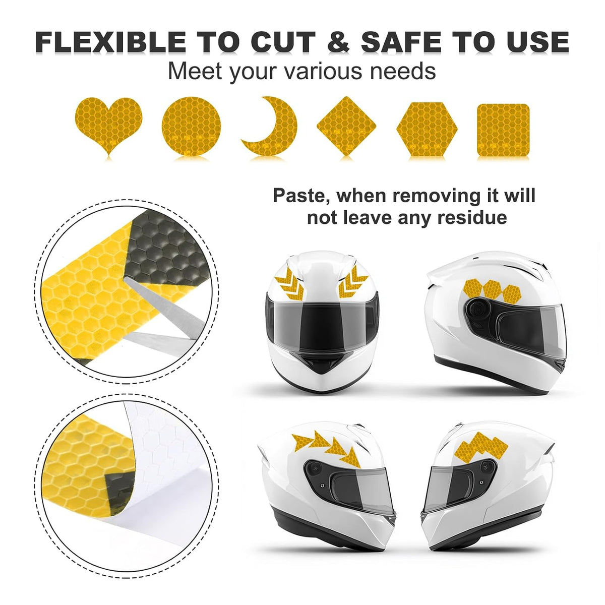 Reflective Tape 1 in x 82 ft Reflector Sticker