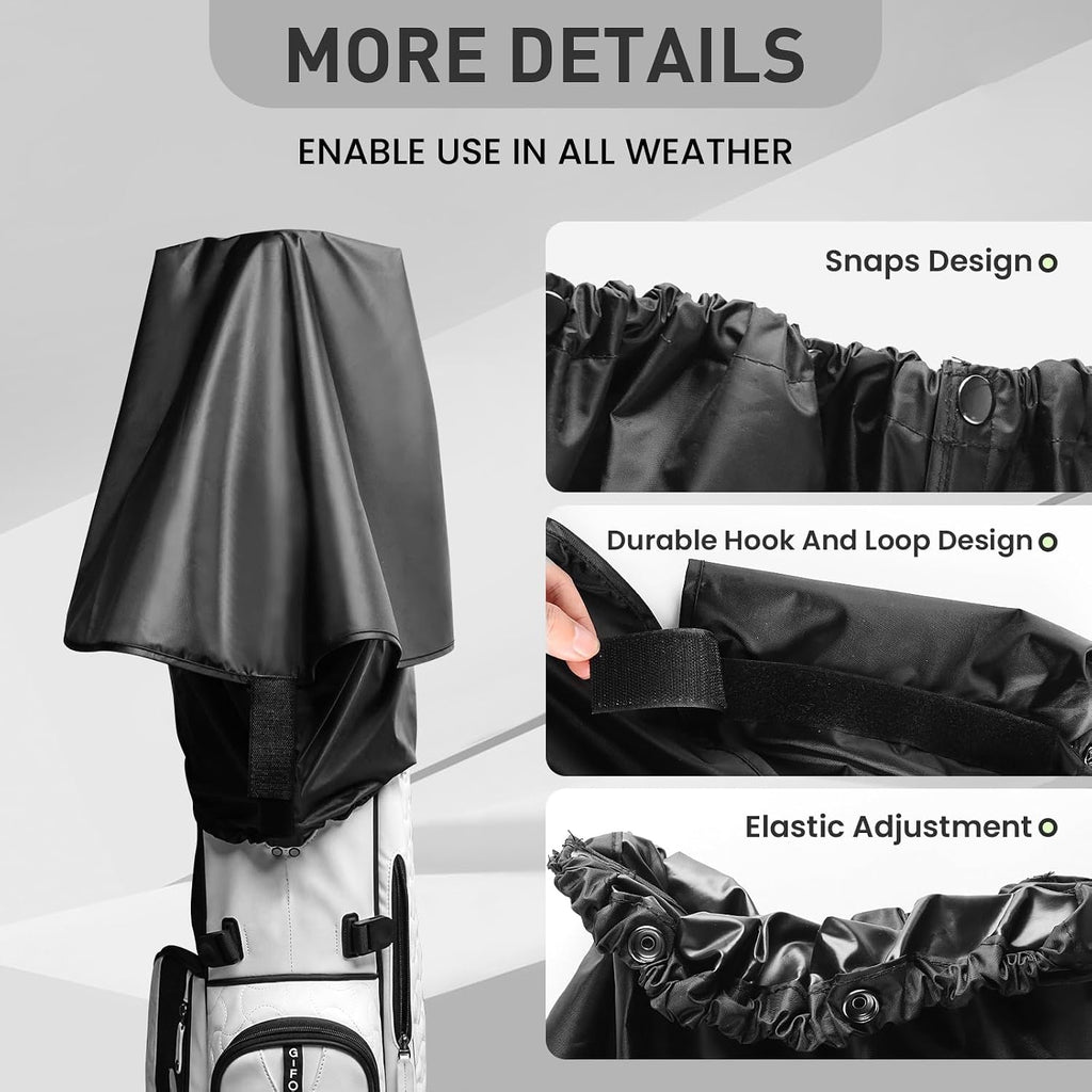 Golf Bag Rain Cover Waterproof Hood Protector