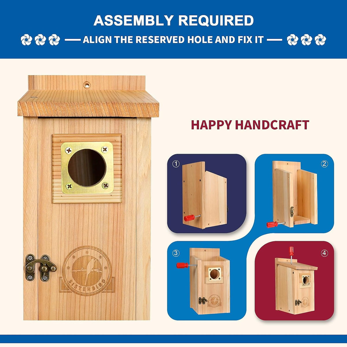 Bird Houses for Outside, Warming Gifts Birdhouses for Outdoors