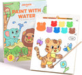 Paint with Water Books for Toddlers, Mess Free Watercolor Painting Activity for Kids Ages 1-3, 2-4, 4-6, Art Craft
