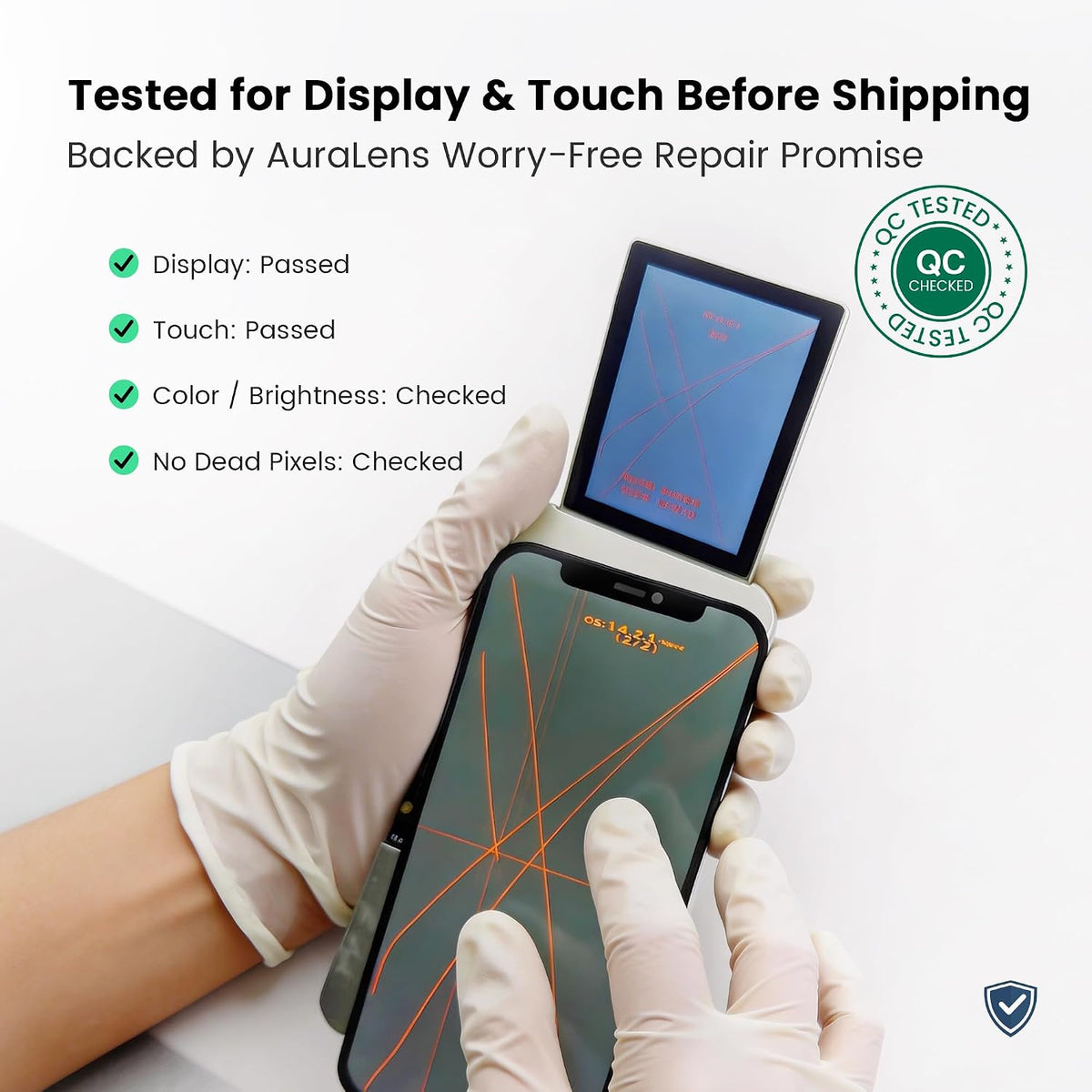 AuraLens for iPhone 11 Screen Replacement Kit LCD Touch Display Assembly