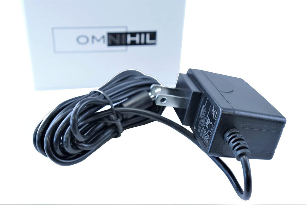 [UL Listed] OMNIHIL 8 Feet Long AC/DC Adapter Compatible with ACCUTECK ShipPro 110lbs x 0.1 oz. Digital Shipping