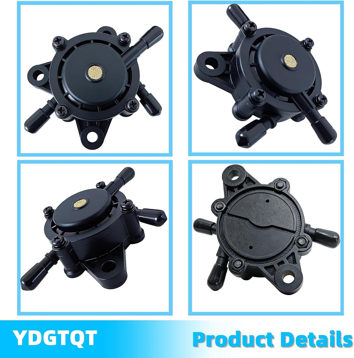 139-0684 127-9206 Fuel Pump Fits for Toro Exmark TimeCutter SW4200 SW5000 MX4250 SW5425 ZS4200T 122cm 48in 52in TITAN HD 1500 2000 Series Riding Mower Replace Parts 136-7813 136-7818 139-0601 139-0603