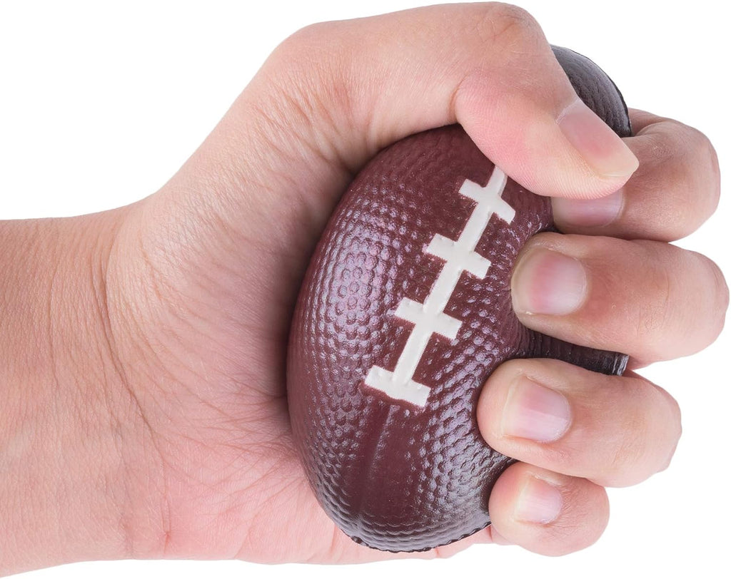 Mini Foam Sports Balls 24 Pack for Kids Adults Mini Baseball Football Basketball Soccer Stress Toy Game Party Decoration