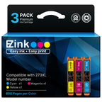 Remanufactured Replacement for Epson 273XL Ink Cartridges Combo Pack