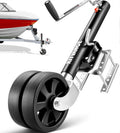 Upgraded 2000 lbs Boat Trailer Jack with 8" Dual Wheels- Heavy Duty Boat Trailer Tongue Jack with Improved Ergonomic