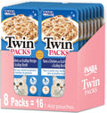 Twin Packs for Cats, Side Dish/Topper Pouch, 1.4 Ounces per Serving, 16 Servings, Tuna & Chicken with Scallop Recipe