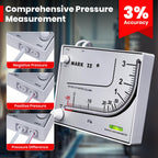 Mark II 25 Liquid Filled Manometer, 0-3" w.c., Accuracy 3% Full-Scale