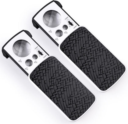 30 60 90X Jewelers Loupe Magnifier Magnifying Glass Coin Jewelry | 2 Pcs,30X,60X,90X,40X,jeweler