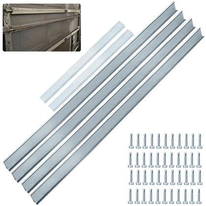2 Set 16FT Garage Door Strut | 1.5mm 20 Gauge Steel | Comes in 2 3FT & 4 7.11FT Strut | Garage Door Hurricane