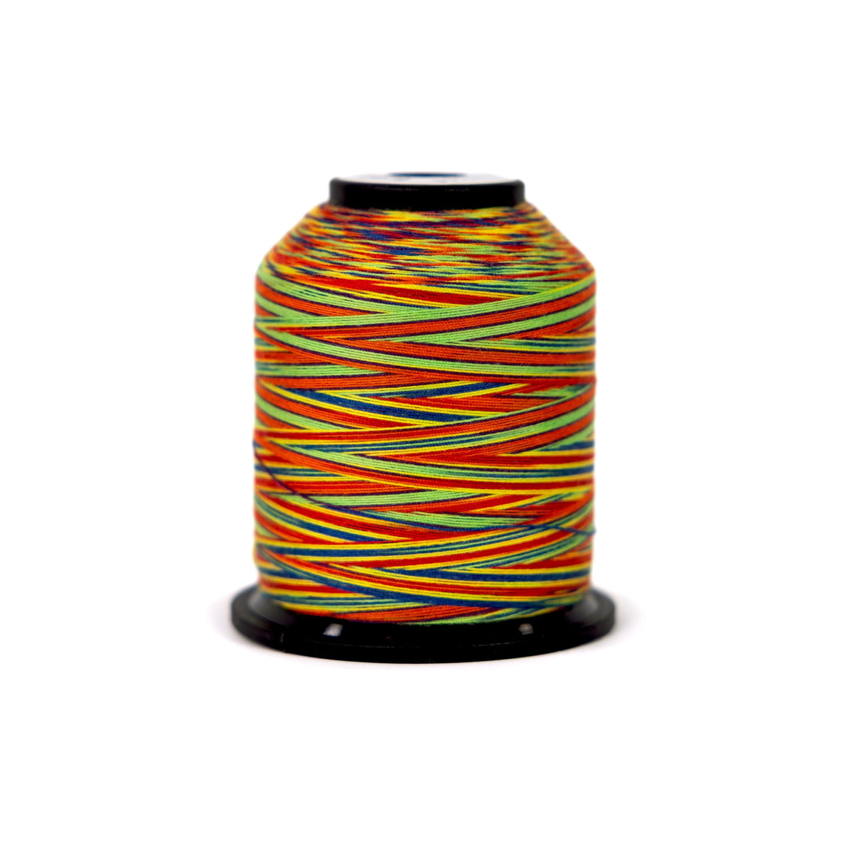 Variegated Thread | 100% Polyester, 3ply, 50wt | 1100yds Stackable Thread Cones for Quilting and Sewing… (Rainbow)