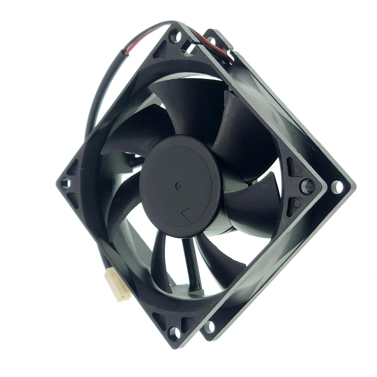 New Cooling Fan for PL80S12H DC 12V 0.17A 2-Wire Size: 80x80x25mm.