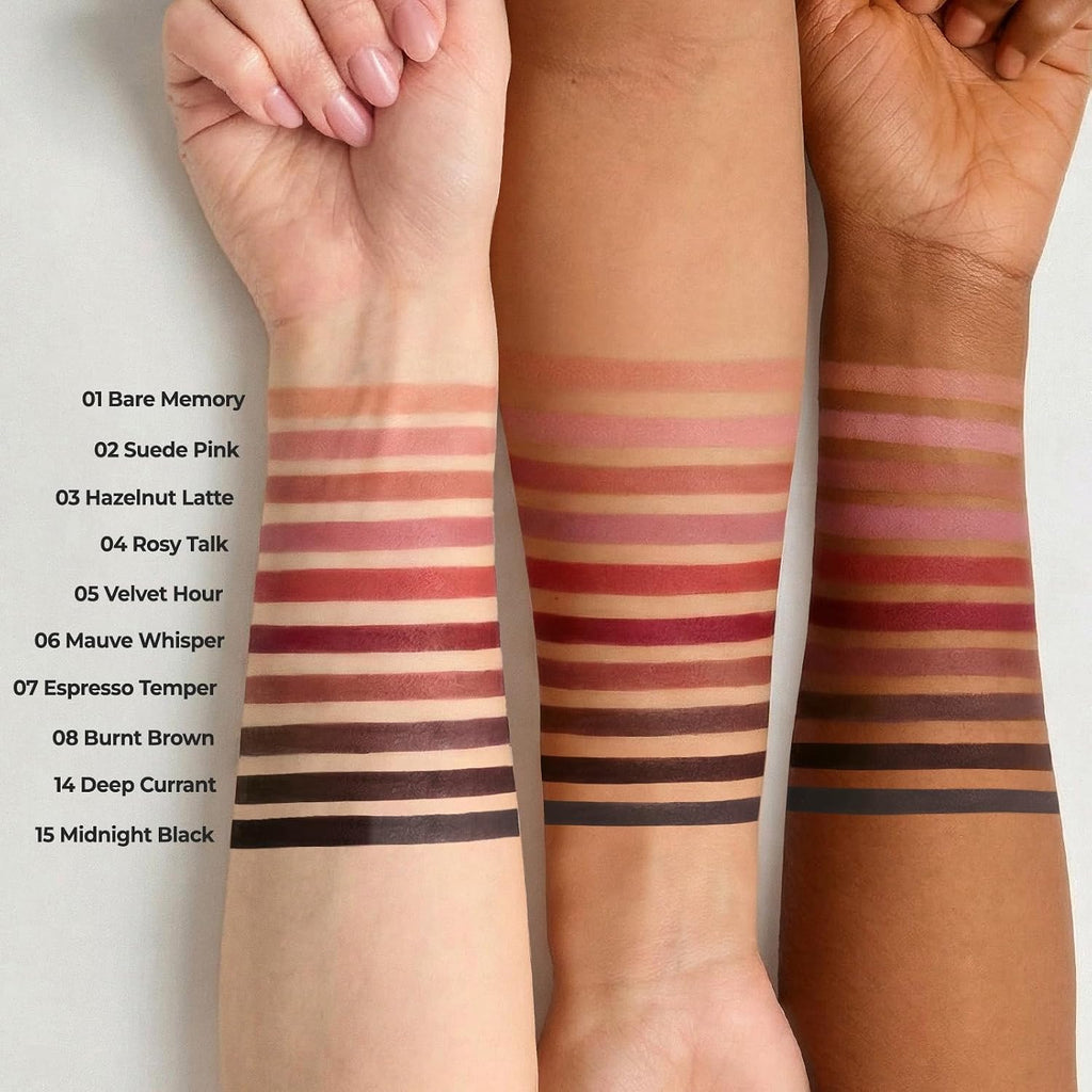Lip Liner - Creamy Matte Lip Contour | #08 Burnt Brown