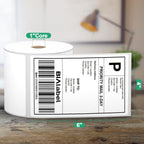 4 x 6 Inch Direct Thermal Shipping Labels, 4 Rolls, 1,800 Labels