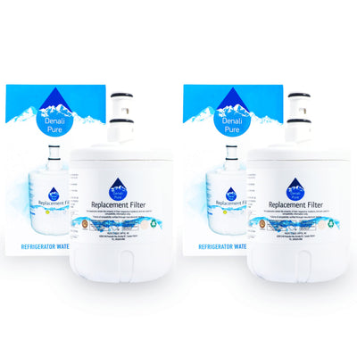 2-Pack Replacement for Kenmore/Sears 10650512002 Refrigerator Water Filter - Compatible with Kenmore/Sears 46-9002 Fridge Water Filter Cartridge
