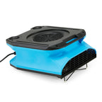 1/4 HP Air Mover, 1200 CFM Low Profile Carpet Dryer & Floor Blower, 2-Speed Commercial Fan, Lightweight Stackable